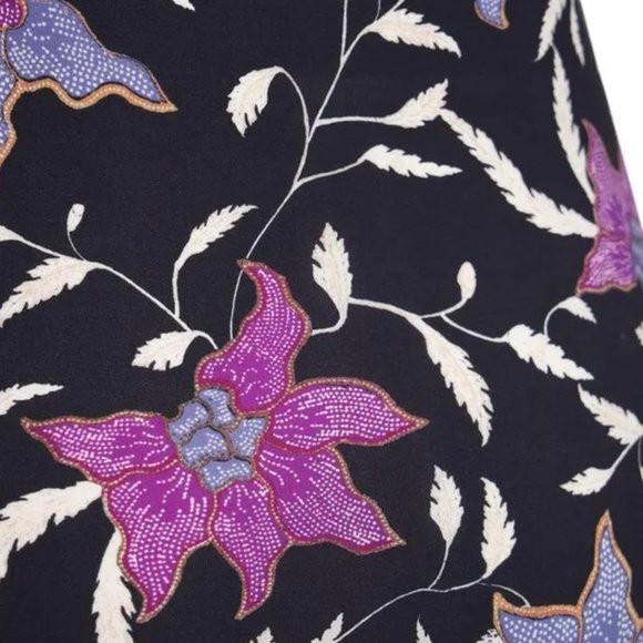 ISABEL MARANT ETOILE "STIZA" Printed One Piece Swimsuit Navy - Picture 6 of 6